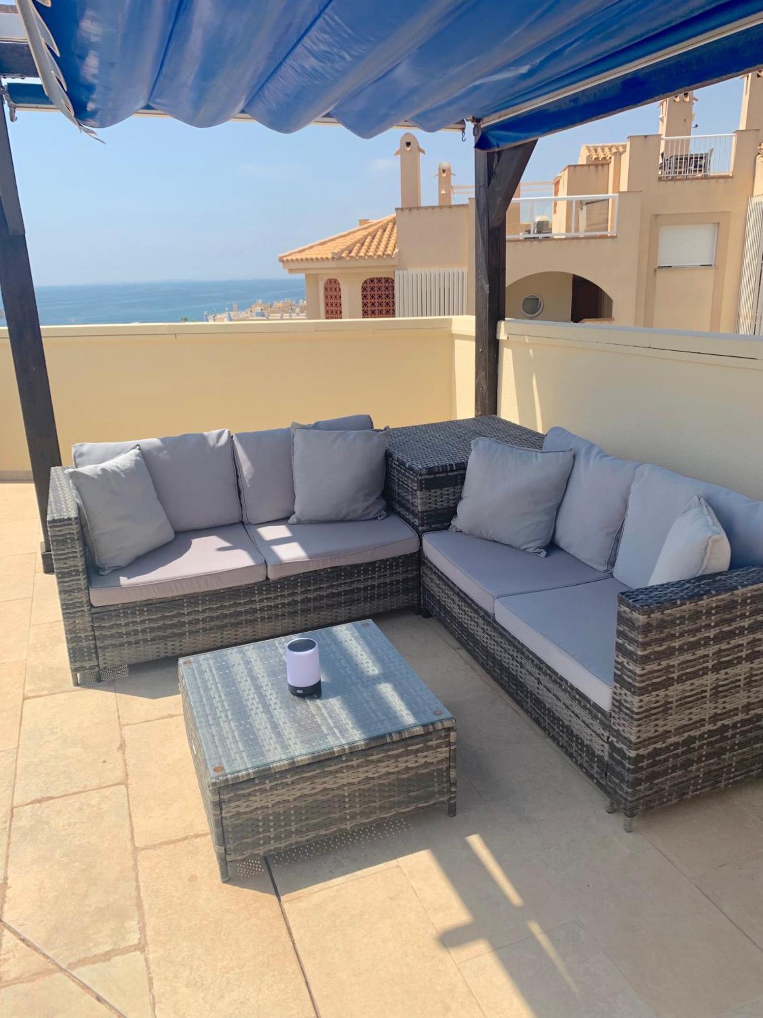 Penthouse & Jacuzzi With Sea Views In Costa Blanca Lejlighed Orihuela Eksteriør billede